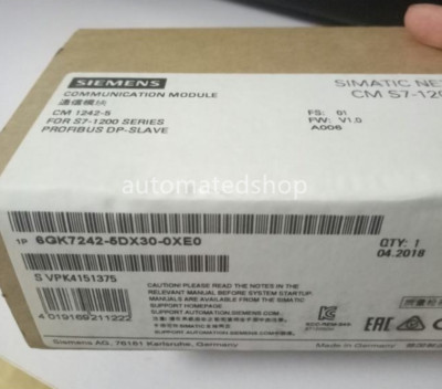 6GK7242-5DX30-0XE0 Siemens communication module CM 1242-5 PROFIBUS slave module