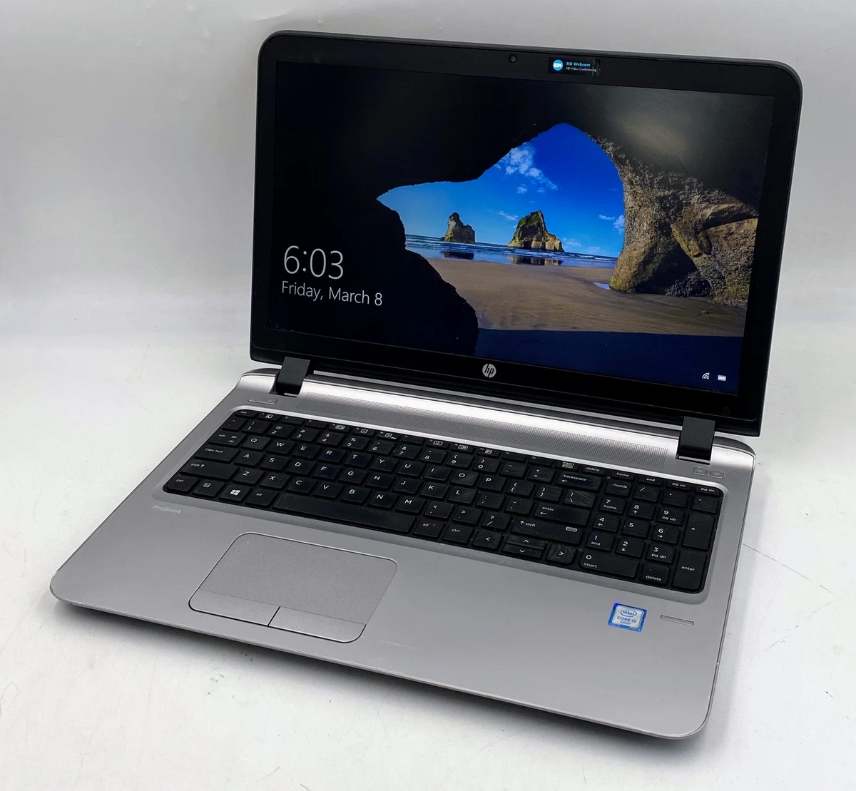 HP ProBook 8 GB RAM PC 500-749 GB Hard Drive Capacity Laptops