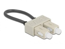 Delock Cavo di Prova Accoppiatore Loopback Fibra Ottica Multimodale OM2 SC