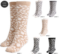 ComfyLuxe Leopard Pattern Knee-High Socks