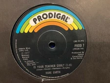 Rare Earth Is Your Teacher Cool / Crazy Love 1977 Funk Rock Pop 7" vinyl