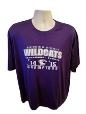 2014 Northwestern University Wildcats Sports Champions Adult Purple XL Jersey