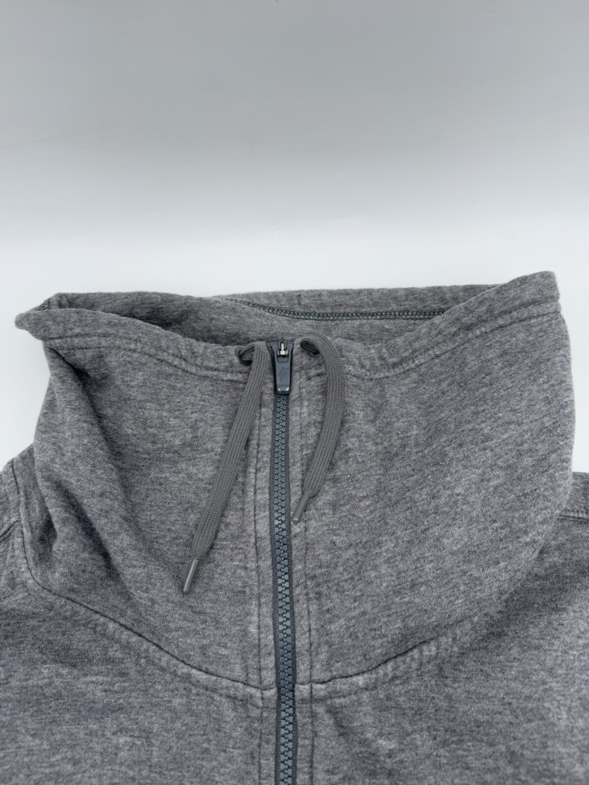 SACAI X NIKE Nike Uomo Antracite 3XL Grigio Therma Athletic Full Zip Vintage Collo Alto Cappuccio