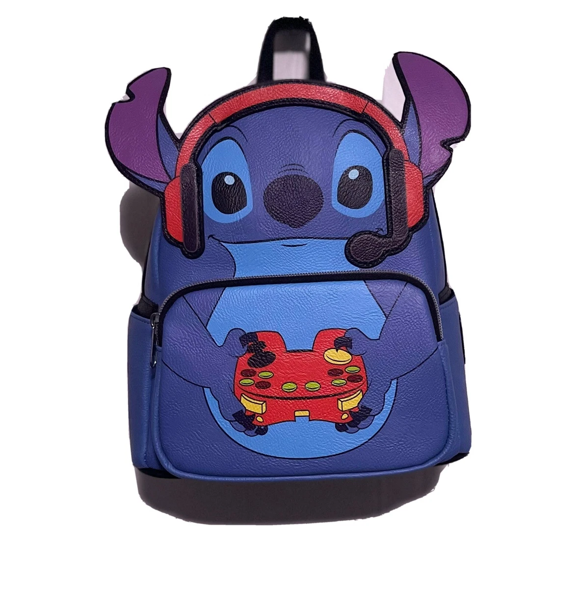 LoungeFly Disney Stitch Gamer Mini Backpack GameStop Exclusive