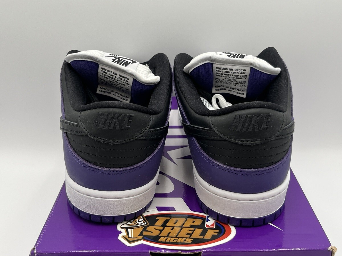 新品☆NIKE DUNK LOW RETRO COURT PURPLE 25.5 Size 9 - Nike Dunk Low Retro Court Purple 2022 195866272033