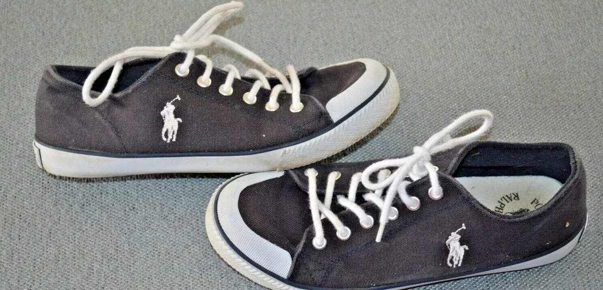 Women's polo canvas clearance shoes
