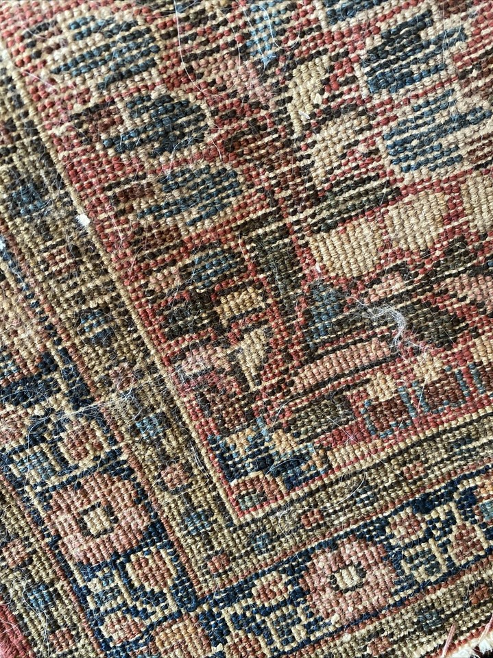 AntiquecRed wool prayer Rug /Islam prayer rug | eBay