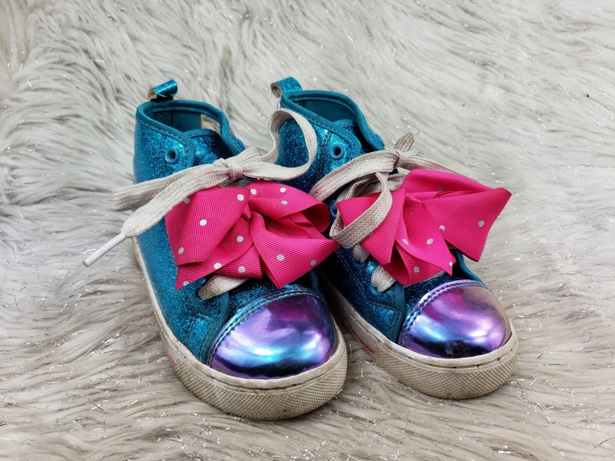 Blue sparkly shoes clearance childrens