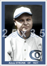Amos Strunk - 1921 Chicago White Sox - choose a style - colorized print