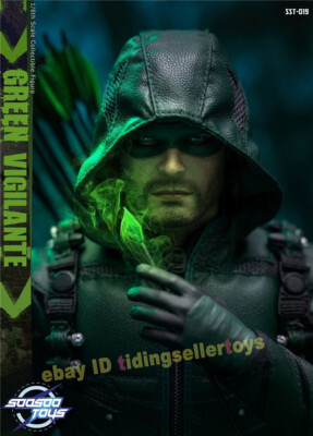 Soosootoys Green Arrow Vigilante Oliver Queen 1/6 Action Figure