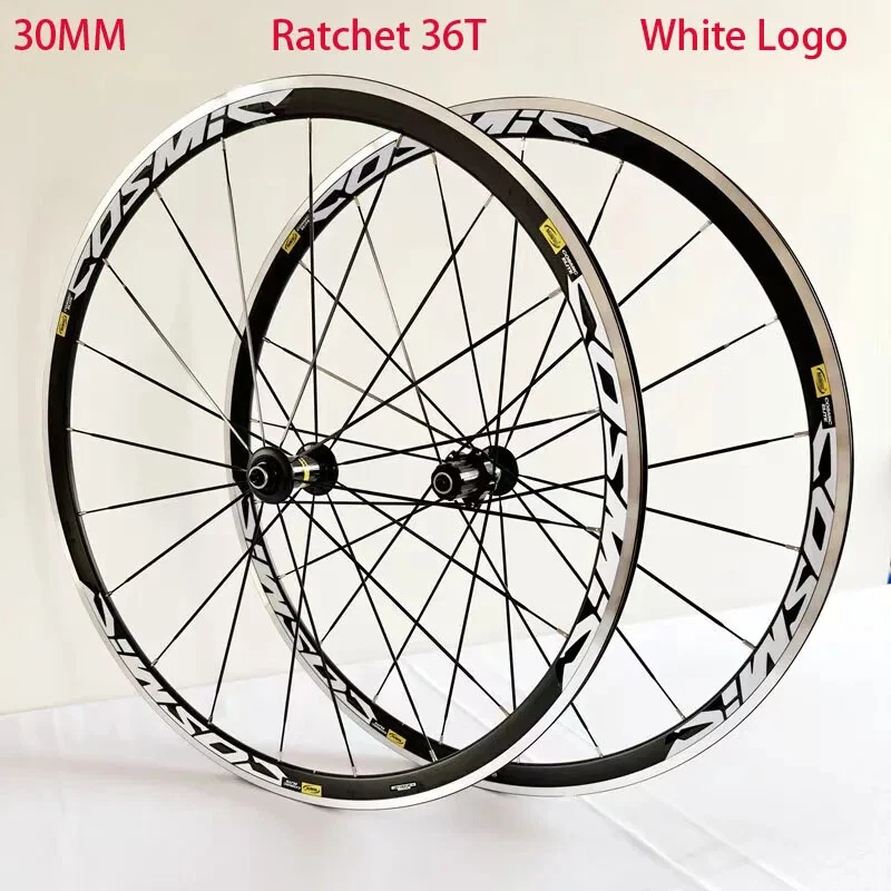 700C Road Bicycle Wheelset Clincher 120 Loudness 36T Ratchet Hub V/C/Rim Brakes - Image 3 of 4