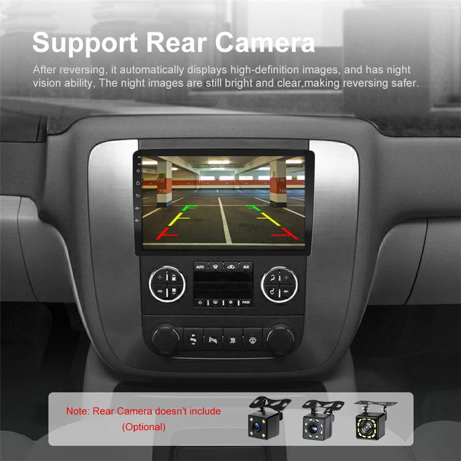 GPS estéreo para automóvil Android 10.1 16G 10.1' para GMC Chevrolet Chevy Yukon Sierra Acadia Foto 4 de 4