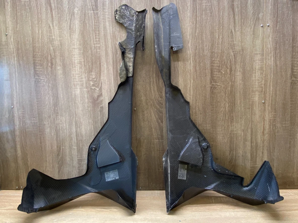 BMW K1200R K1300R LEFT & RIGHT HP CARBON ENGINE SPOILER 