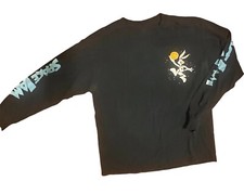 Vintage 90  s Unisex Space Jam T-Shirt Tune Squad Long Sleeve Looney Tunes Large