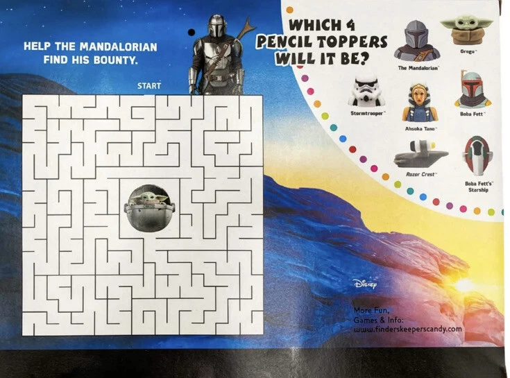Star Wars Mandalorian Finders Keepers 2022 Advent Calendar 24 Pieces. Exp 5/ 2024 | eBay