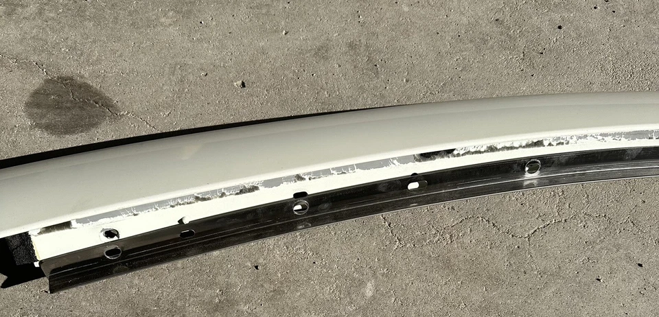 2006 Infiniti G35 Passenger Right Ext A Pillar Trim w/support QX1 OEM 014782 - Image 4 of 4