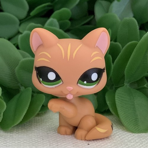🐾 Littlest Pet Shop LPS #1188 Paw Licking Cat - 第 1/3 張圖片