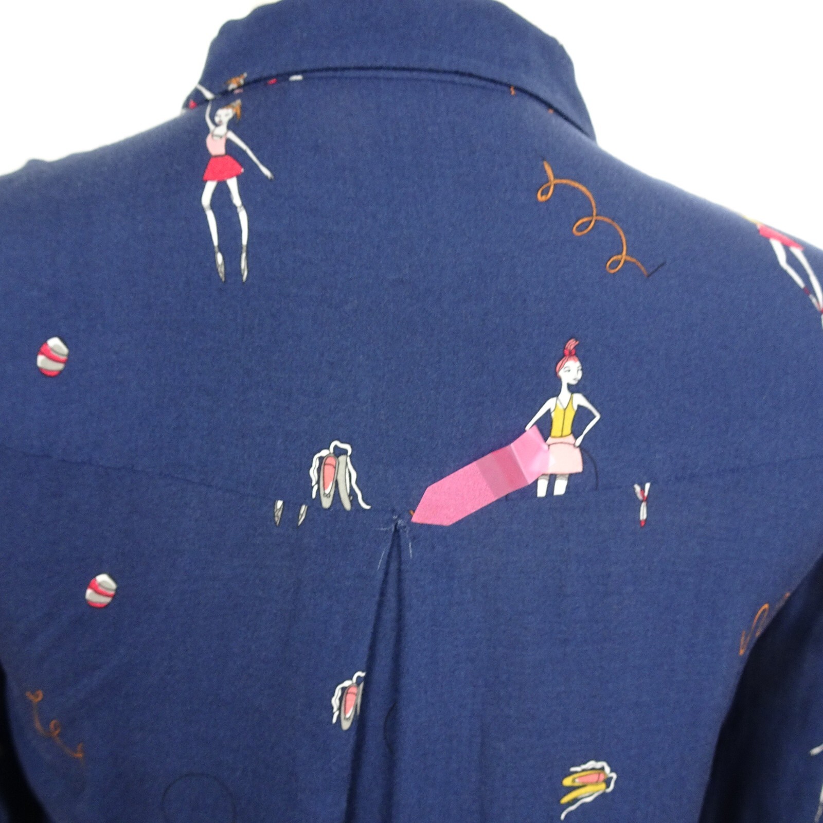 ZARA BASIC Button-Up Top Blouse Dancer Ballet Bal… - image 7