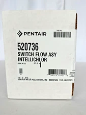 Genuine Pentair Intellichlor Flow Switch Assembly, Pentair 520736, New with Seal