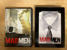 Mad Men: Season One and Season Two DVD Sets 8 Discs Complete Like New Condition