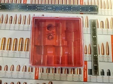 LEE Red Three Die Storage Box New
