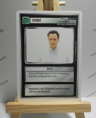 Star Trek CCG * Res-Q Card * 1994 * 1st Edition * White Border