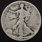 1921 50c Walking Liberty Half Dollar - Good