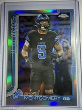 2025 Topps Chrome - Refractor - David Montgomery - Detroit Lions #103 Texans
