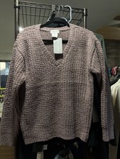 Softies Pj Woman  s Waffle Marshmallow V-Neck With Long Pant Size XL