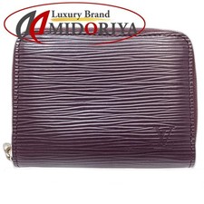 LOUIS VUITTON Used Epi Coin Case M6015K Zippy Coin Purse Cassis Ladies 188662 f