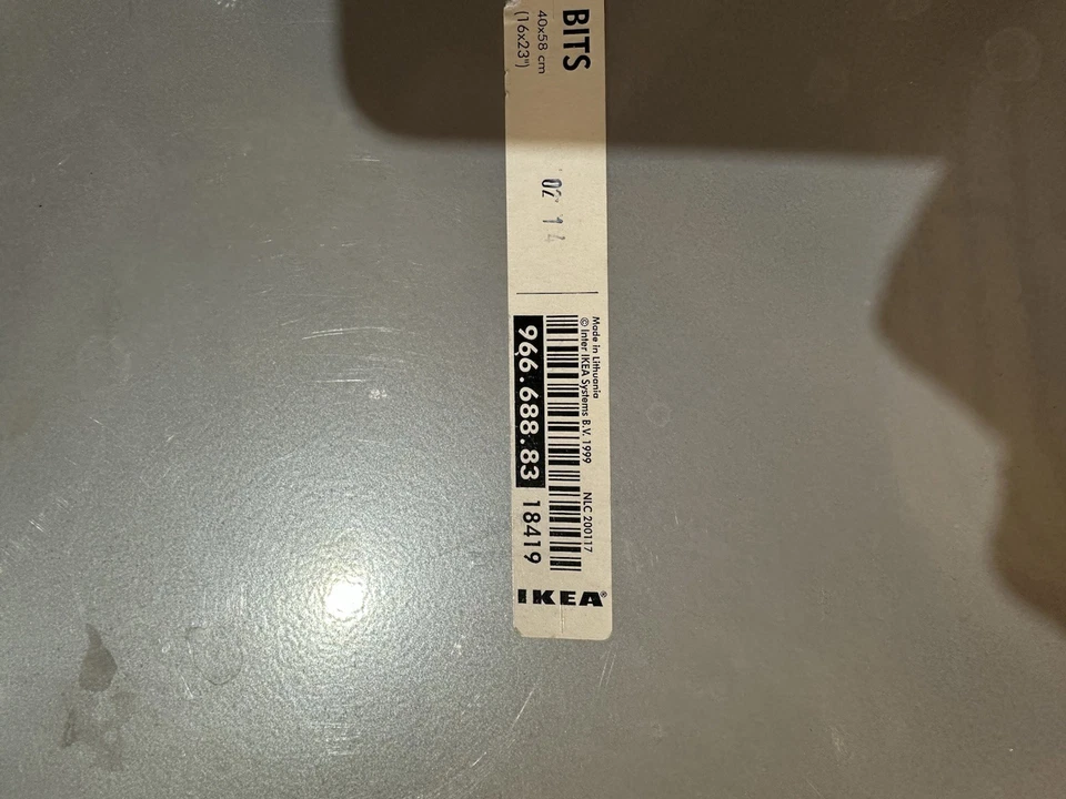 IKEA “BITS” Magnetic Board with ASL (American Sign Language) Hand Sign Magnets - Image 3 of 4