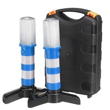 2x KFZ LED Notfall Warnung Licht Blitzlicht Dash Strobe Lampe Warnleuchte Blau #