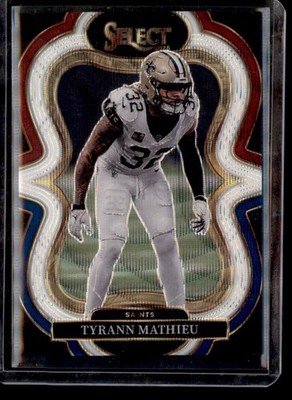 2025 Select Football Suite Level Tyrann Mathieu Tri Color Prizm #/199 Saints