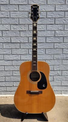 1970's Epiphone FT-350 El Dorado Acoustic Guitar w/HSC! -LL | eBay