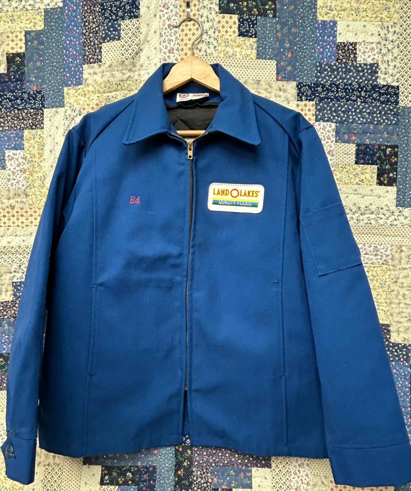 Unitog Polyester Fill Blue Land 'O' Lakes Insulated Jacket