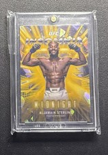 2025 Topps Midnight UFC DAYBREAK Insomnia Aljamain Sterling #5/5 BOOKEND #IN-10