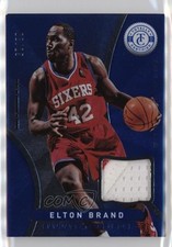 2012-13 Totally Certified Memorabilia Blue Prime /25 Elton Brand #20 05fy