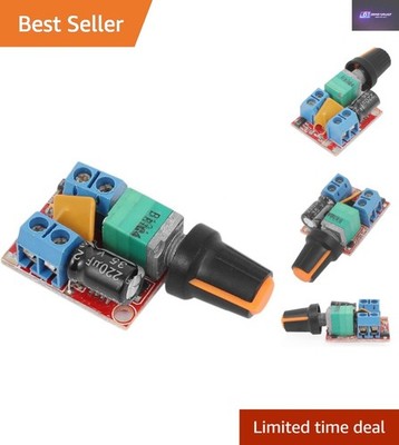 Vielseitiger 5A PWM Controller für 3V-35V DC Motoren und LEDs - kompakte Bauform