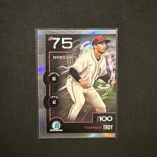 2025 Bowman Baseball Scouts Top 100 Tommy Troy #75 BTP-75 Arizona Diamondbacks