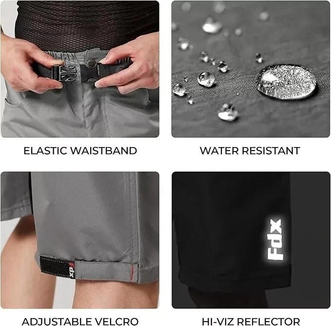 Men's MTB Cycling Short Off Road Bicycle With CoolMax Padded Liner Shorts uk - Image 4 of 4