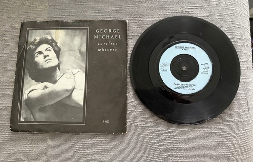 GEORGE MICHAEL CARELESS WHISPER 7" INCH SINGLE VINYL RECORD 45rpm 1984 NEAR MINT