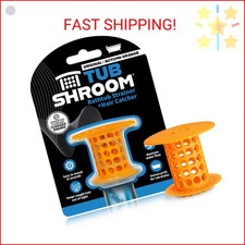 TubShroom Bathtub Drain Hair Catcher   In-Drain Tub Strainer  Clog Prevention P