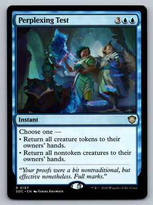 Perplexing Test R 0197 Secrets of Strixhaven Regular
