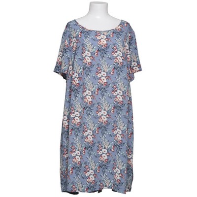 Zizzi, Kleid, Größe: L, Blau/Mehrfarbig, Elasthan/Polyester, Blumen, Damen #yBz