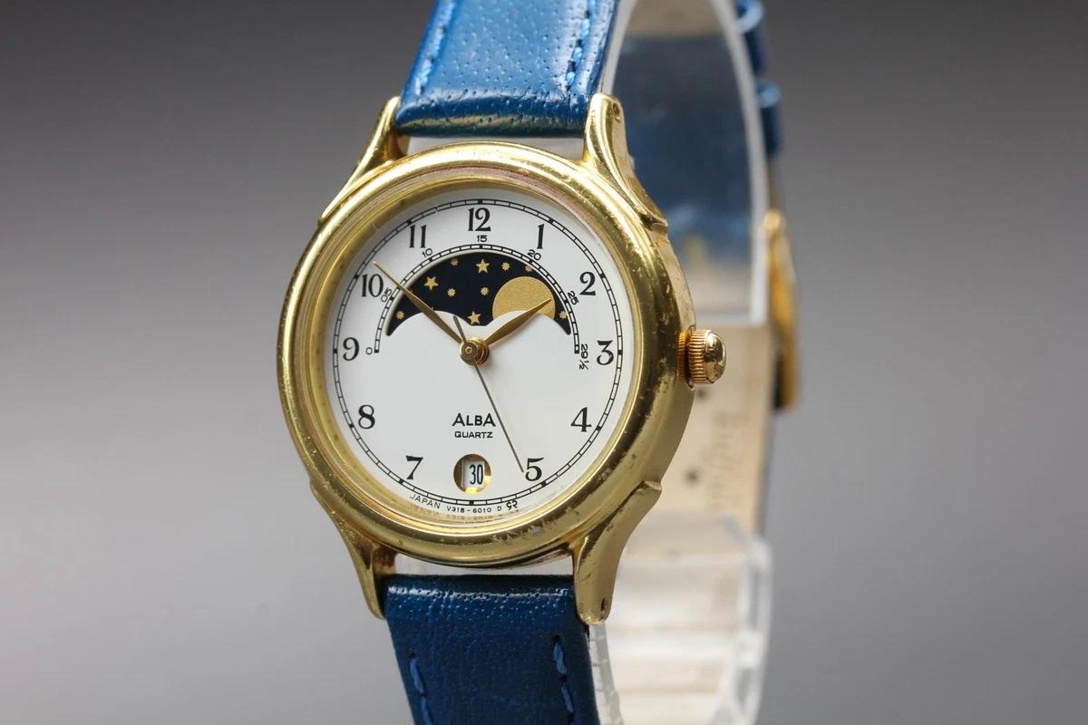 Seiko Moon Phase Wristwatches for sale | eBay UK
