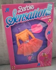 Vintage 1987 BARBIE AND THE SENSATIONS DOLL FASHION  #5971 Hat Shoes Dress