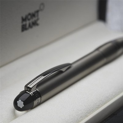 Montblanc Starwalker Midnight Black Metal Line Ballpoint Pen ID