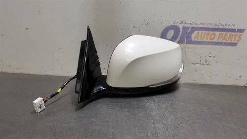 21 2021 INFINITI QX50 OEM EXTERIOR SIDE VIEW MIRROR WHITE DRIVER LEFT 