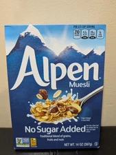 Alpen Muesli No Sugar Added Cereal 14 oz