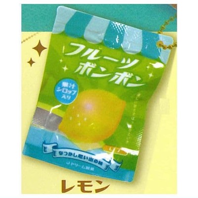 Fruit Bonbon Mascot Lemon Flavor Figure Capsule Toy